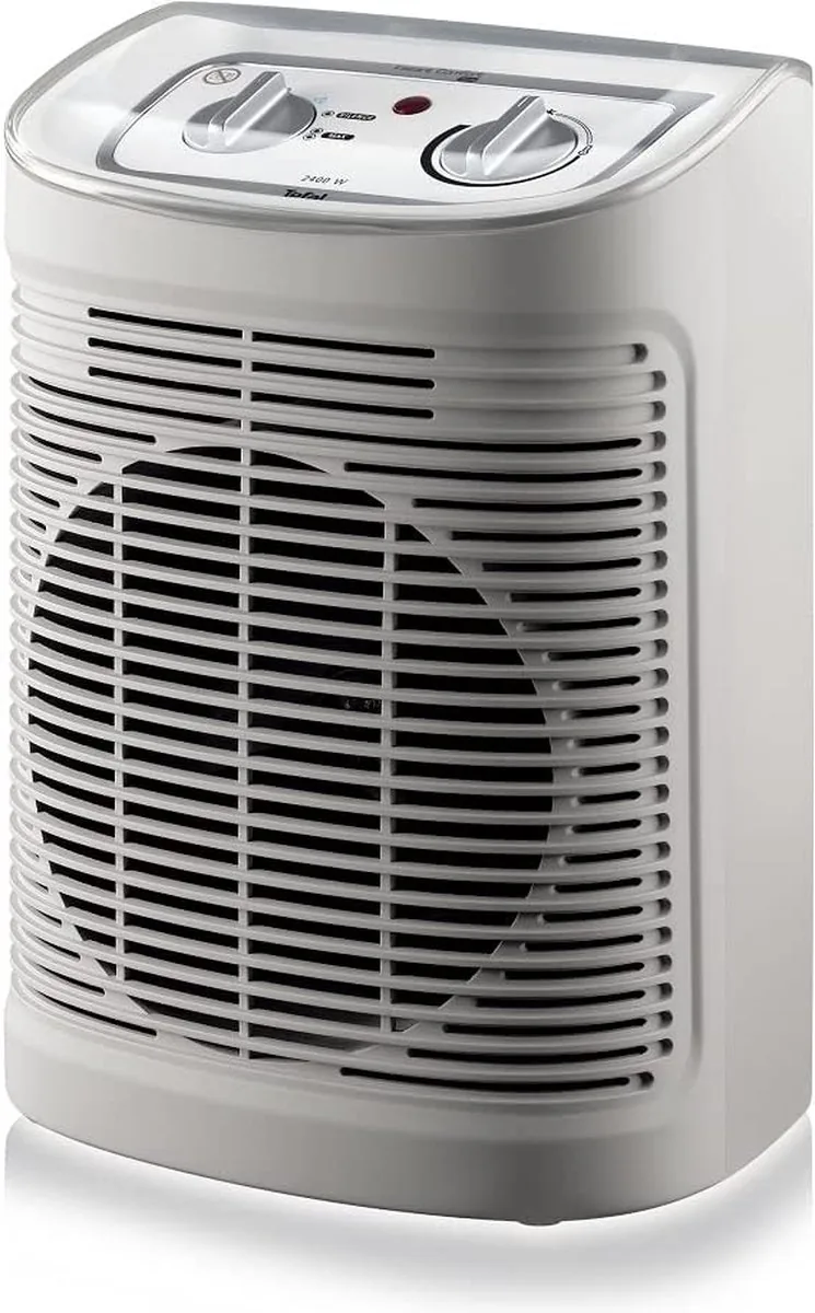 BERKATMARKT Rowenta SO6510F2 Instant Comfort Aqua Ventilatorkachel voor badkamer, 2 snelheden, 2400 W, stil