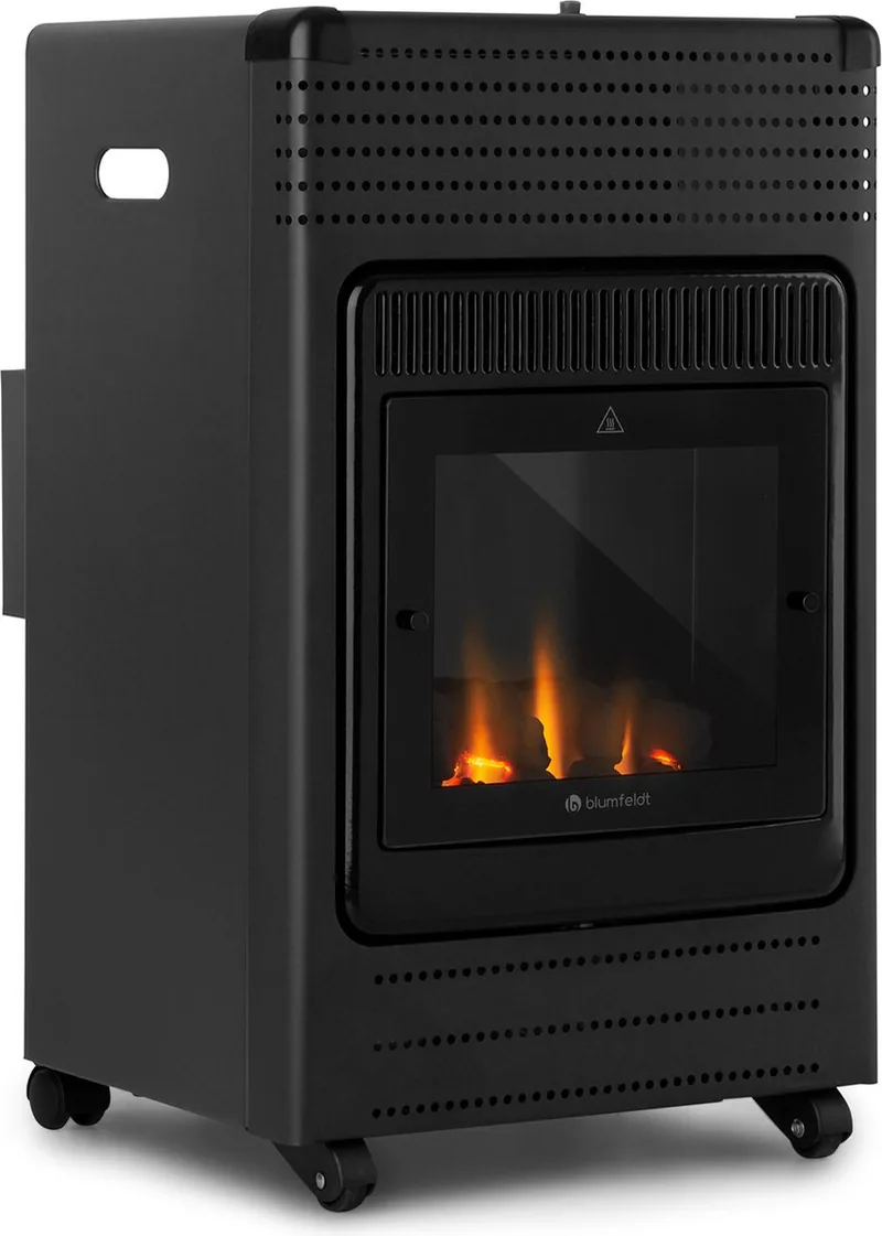 Blumfeldt Andora Flame Gaskachel Gashaard Vuurgloed Tot 3,4Kw