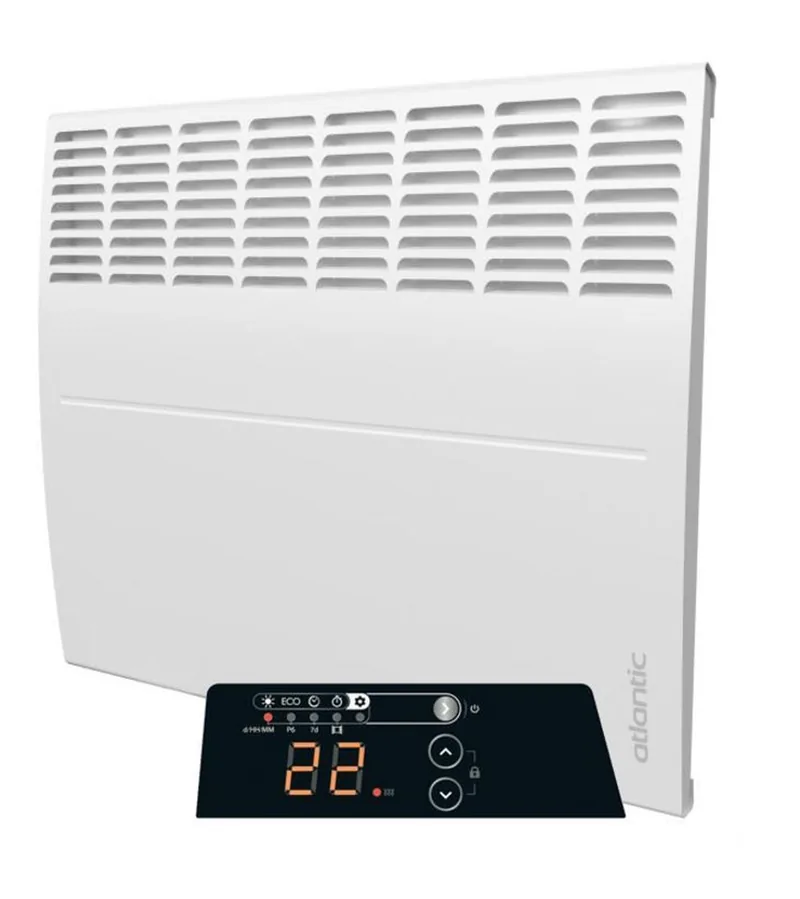 Ecoflex Atlantic convector elektrische verwarmingmet instelbare thermostaat