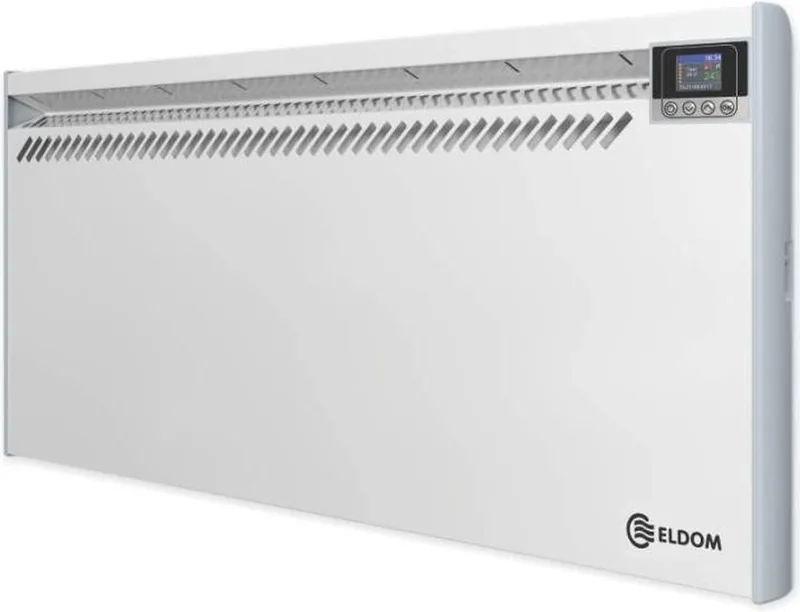 Eldom convector elektrische verwarmingmet elektronische instelbare thermostaat Extra Life