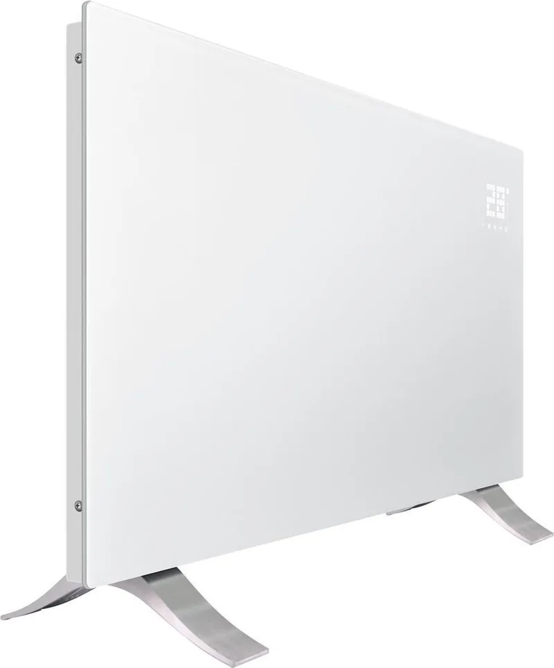 Elegance GlazenWifi wand of vrijstaand convector kachel elektrische verwarming