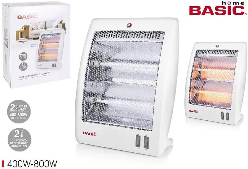 Elektrische Kachel Infrarood Heater Straalkachel Heater Infrarood Kachel vrijstaand Omvalbeveiliging
