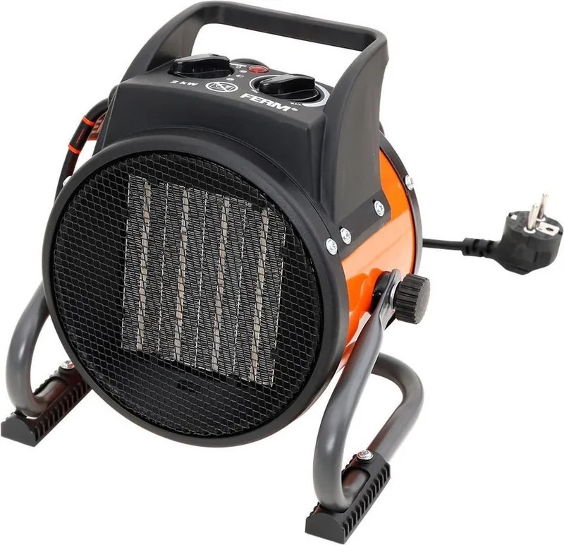 Ferm Electrische kachelElektrische radiator Ingebouwde thermostaat Heater