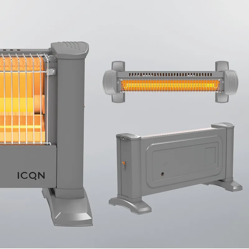 ICQN Infrarood Kachel, Elektrische Verwarming Energiezuinig IP20 Elegant