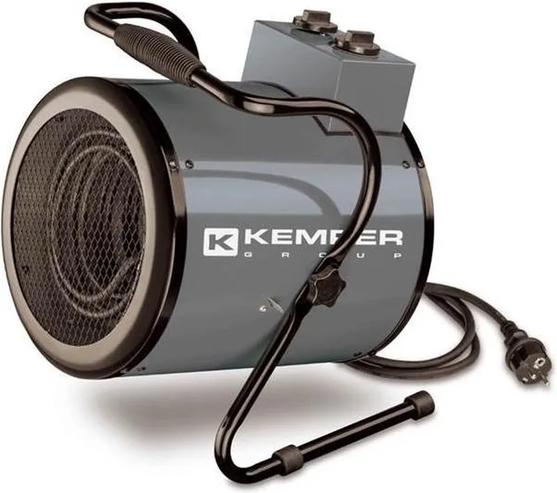 Kemper 65330EL Elektrische Heteluchtkanon Heater4 Standen Thermostaat 33 m