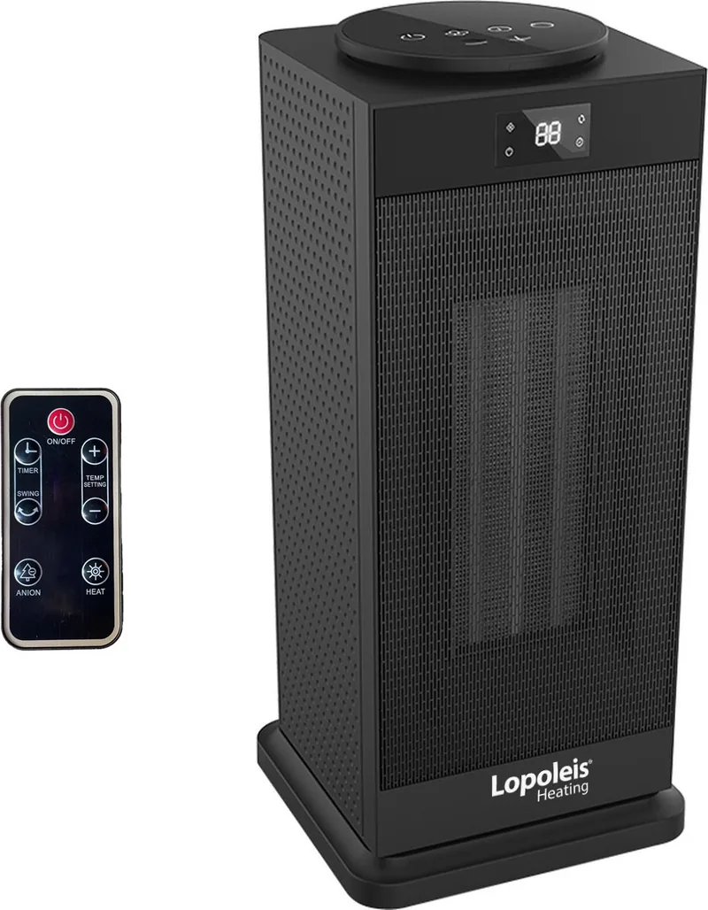 Lopoleis® Elektrische Kachel Keramische Kachel Elektrische verwarming Keramische Heater Draagbaar en