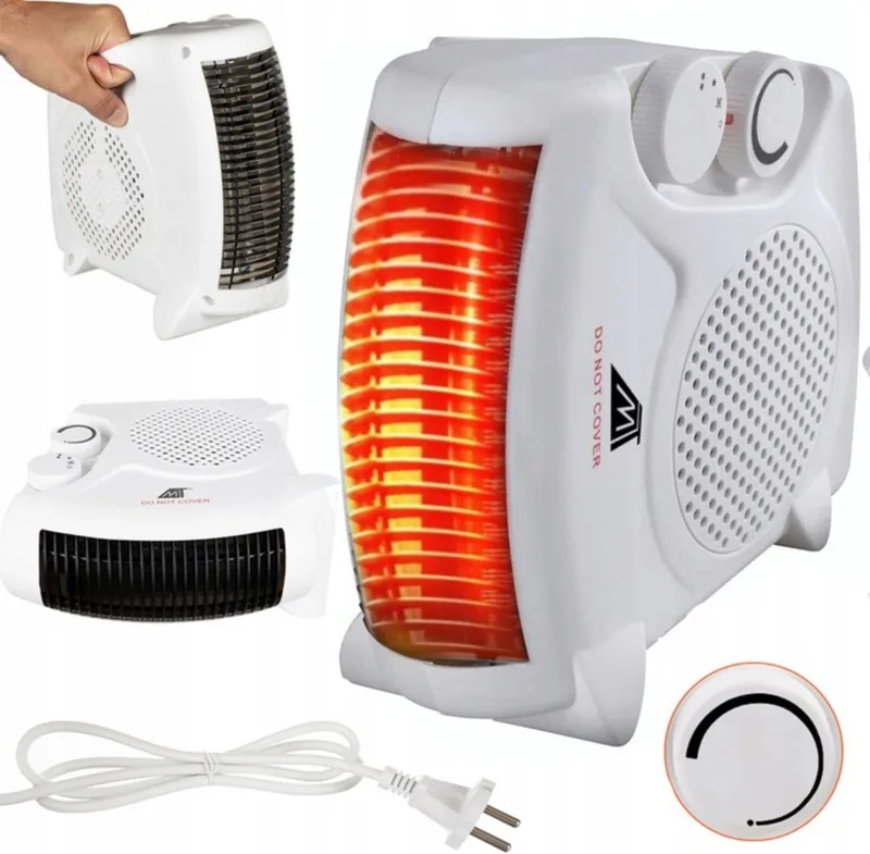 Luchtverwarmer Heater- 3 StandenWarme en Koude lucht Infrarood Energiebesparing Elektrische Ventilatorkachel