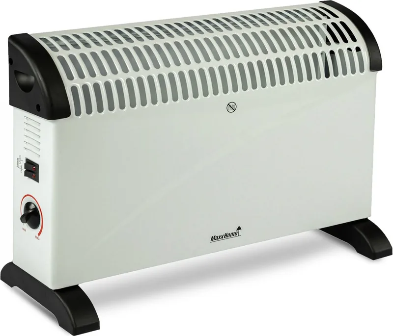 MaxxHome Elektrische Convector Kachel 750 /1250Verstelbare Thermostaat