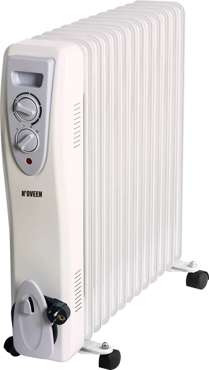 NOVEEN OH13 Olieradiator Elektrische verwarming Thermostaat 3 Standen tot 3000W