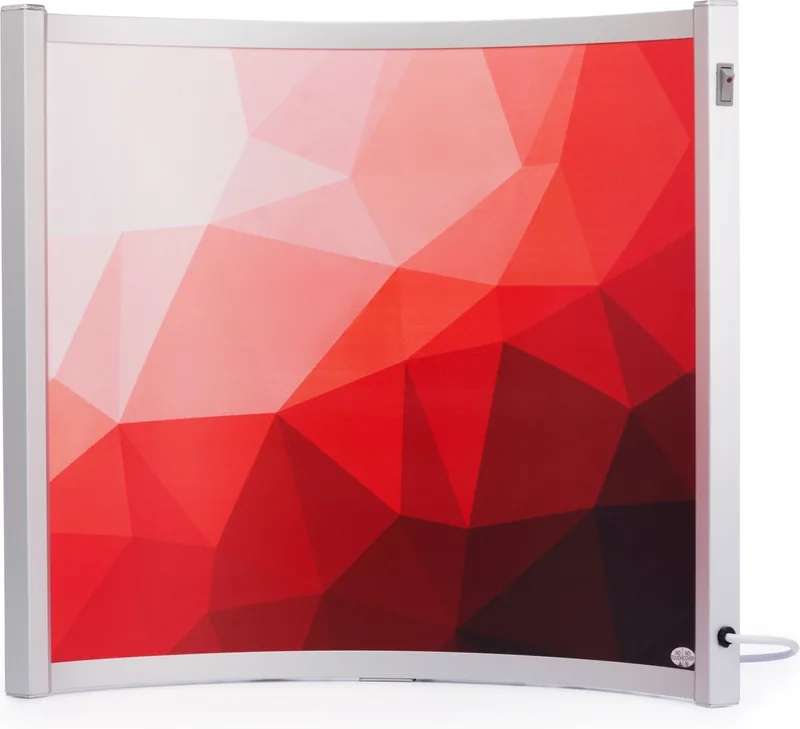 Quality Heating QH-BV Curved Serie- Infraroodpaneel Infrarood verwarmingKantoor verwarmer Bureauverwarming