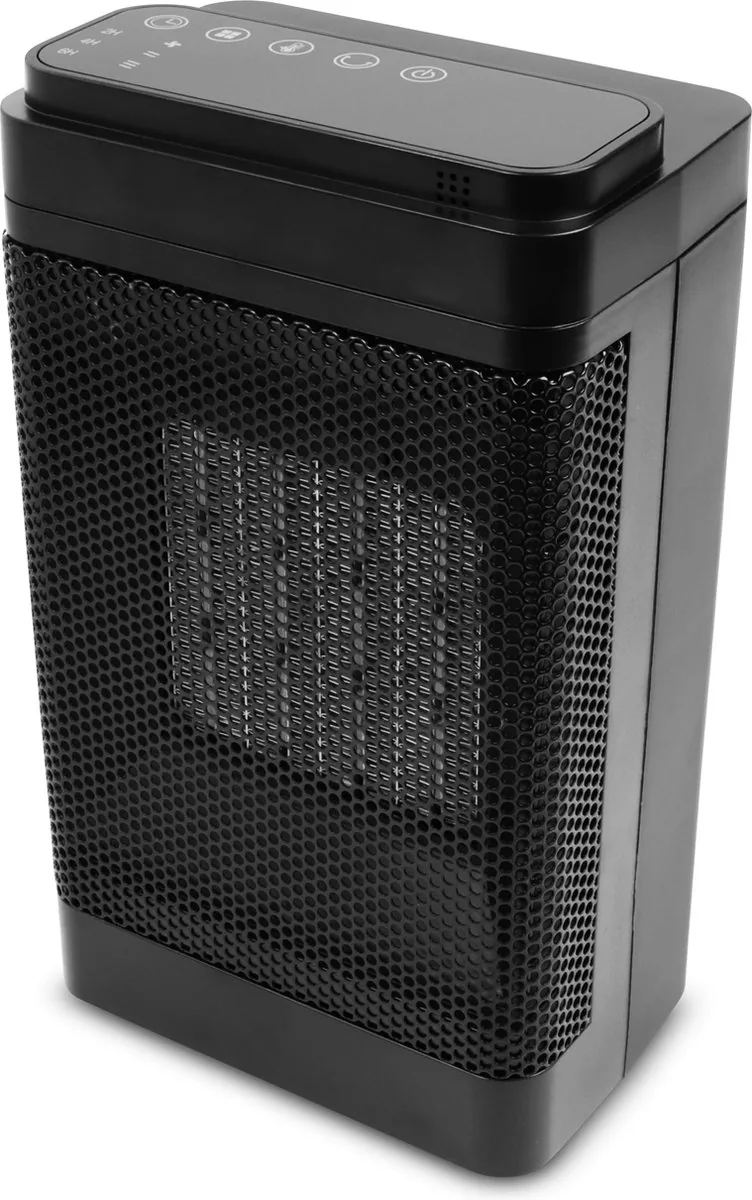Stegger Roterende ventilatorkachel Elektrische kachelLED scherm Aanpasbare temperatuur