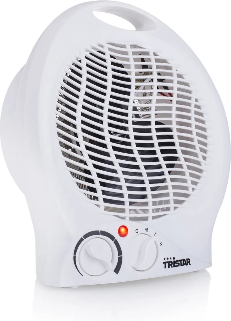 Tristar Elektrische Kachel KA-5039 Ventilatorkachel 2 warmtestanden 1000|2000 Watt Voor kleine ruimtes