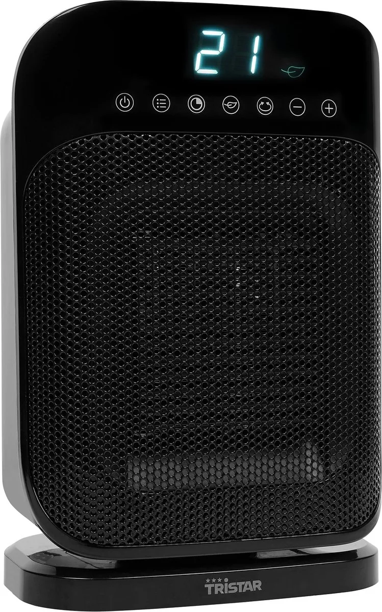 Tristar Elektrische Kachel KA-5074 Keramische ventilatorkachel Draaifunctie Timer Geschikt voor verwarmen van