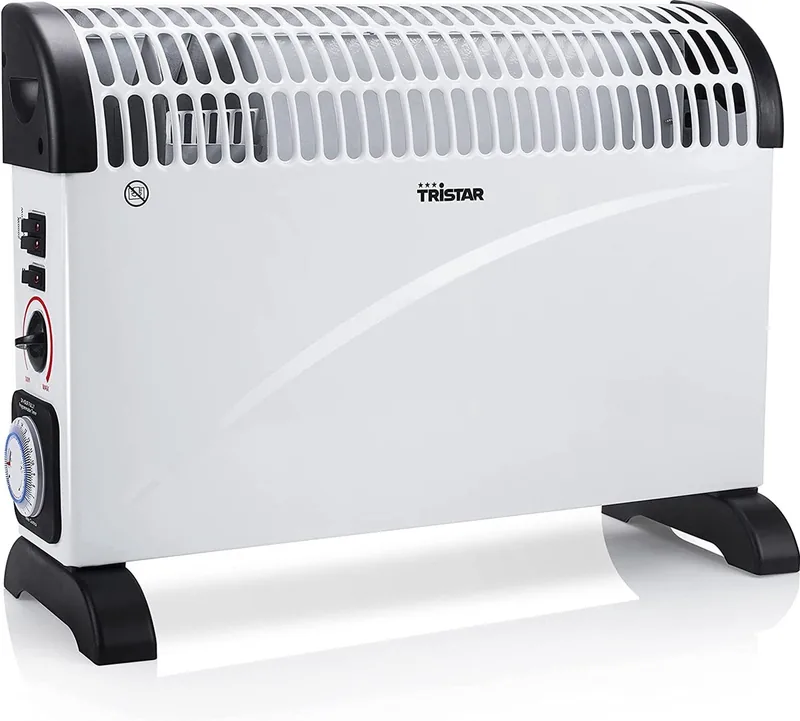Tristar Elektrische Kachel KA-5914 Convectorkachel 750|1250|2000 Watt Timerfunctie Elektrische bijverwarming