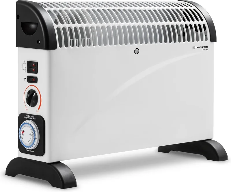 TROTEC Elektrische kachel Convector TCH 22 E bijverwarming 3 standen timer vorstbewaking