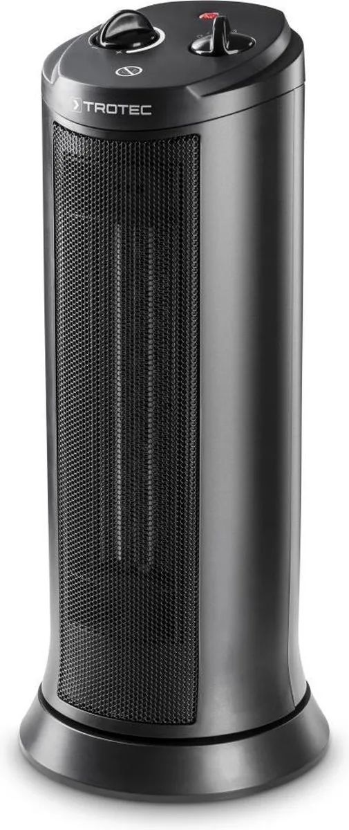 TROTEC keramische elektrische kachel TFC 19 E 2 warmtestanden tot 24m² oscillatie draaistand traploos
