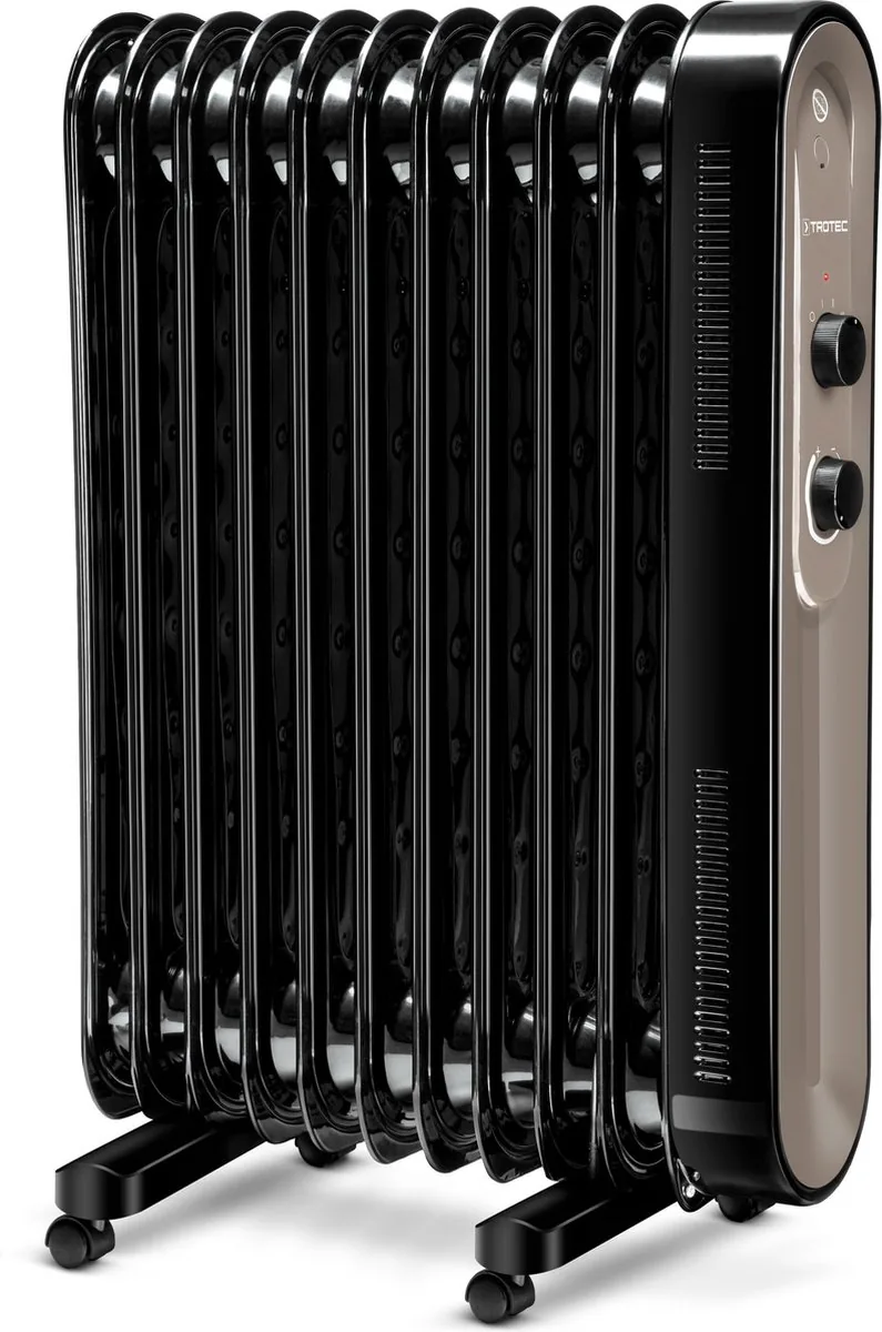 TROTEC Olieradiator TRH 24 E tot 22m² traploze thermostaat Korte opwarmtijd 3 warmtestanden