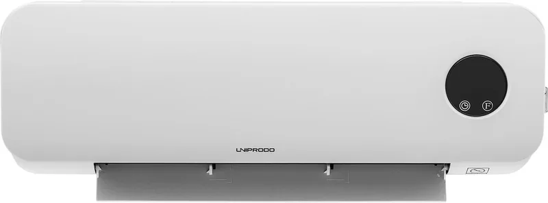 Uniprodo wandverwarming keramisch 10 49 °C 1000/2000 W afstandsbediening extra slank